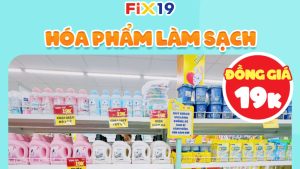 Hóa Phẩm Làm Sạch Đồng Giá 19k - Dọn Nhà Sạch Bóng Tiết Kiệm!